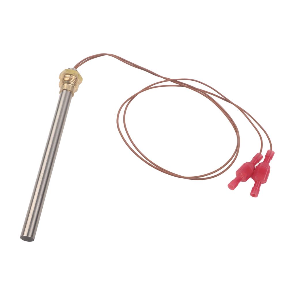 250W 230V Pellet Furnace Ignition Rod Stainless Steel 10mm x 150mm with 3/8 inch Thread and 500mm Cable for Rika Memo Visio