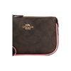 Coach Сумка для маджонга Nolita 15 Classic из канвы с монограммой и кожи, женская сумка-тоут, темно-коричневый, розовый C4580-IMRSH