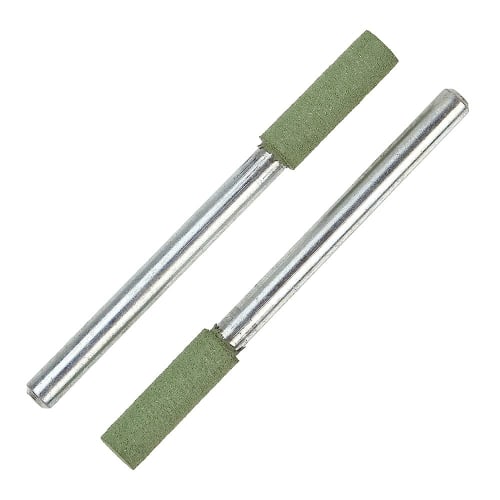 High-Durability Rubber Grindstones for Polishing, 9XX, 4 X Width 13 X Shaft 3 #120, Pack of 10