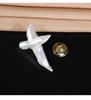 Baroque Freshwater Pearl Irregular Cross Collar Brooch Pin