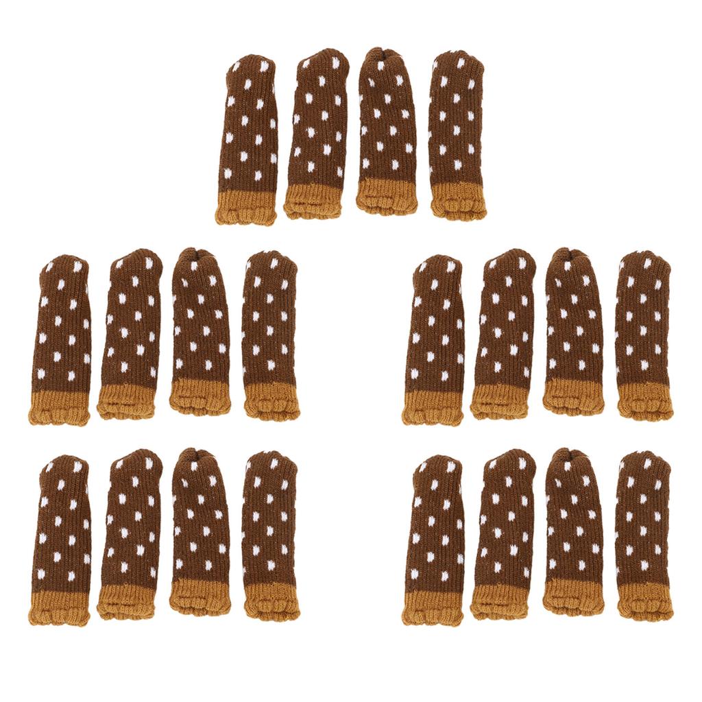 20 шт. чехлы для ножек мебели, бесшумные напольные защитные коврики, защитные ножки стульев для стульев и столов