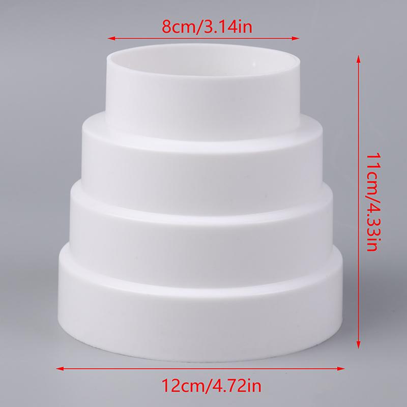 Воздуховод, мультиредуктор, экстрактор, соединитель трубы вентилятора, 80/100/110/120 мм для вентилятора, вентиляционный канал, труба, вытяжной канал, соединение