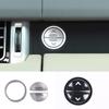 Aluminium Alloy Car Co-pilot Glove Box Switch Button Trim Sticker For Land Rover Range Rover Vogue 2013-2022 Auto
