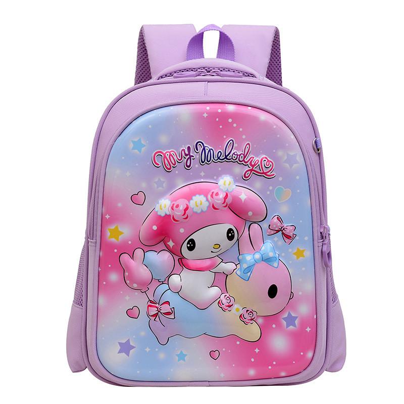 Lightweight And Cute Kindergarten Backpack For Girls Featuring Kuromi And Melody Designs For Ages 3 To 6