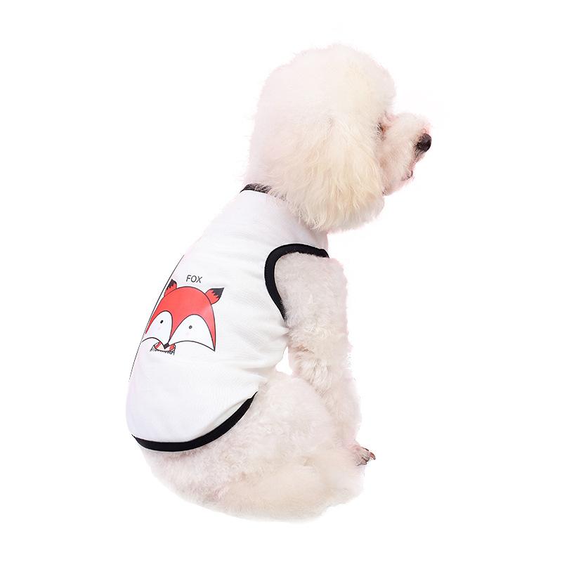 Puppy Dog Clothes Summer Thin Cat Bichon Dharma Pomeranian Small Dog, Summer Vest Clothes