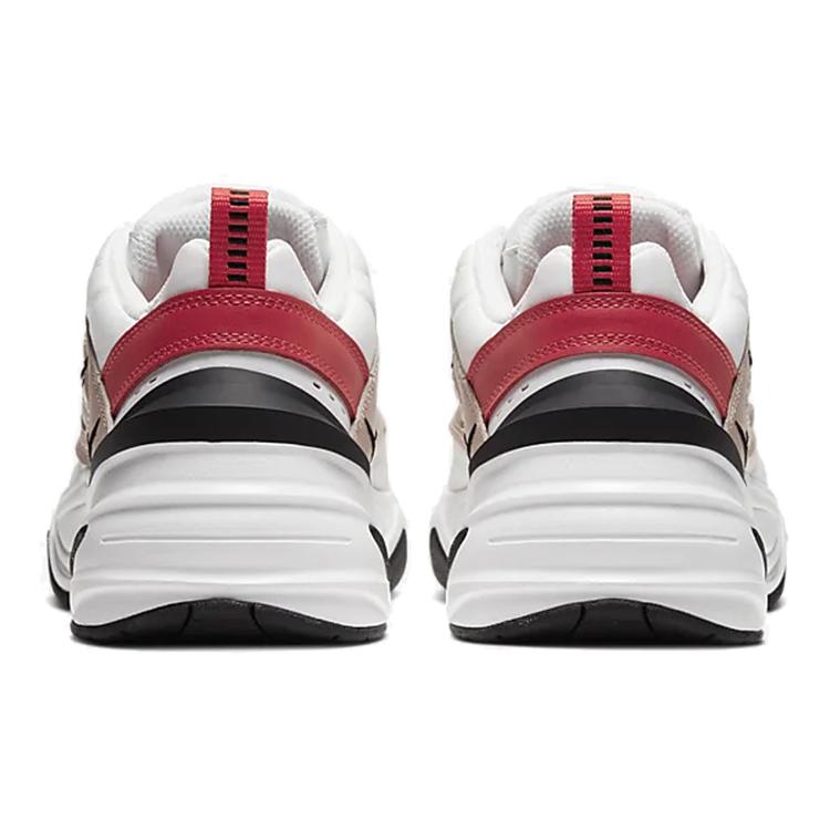 Nike Женские M2K Tekno 'Fossil Stone' (женские размеры) Кроссовки на массивной подошве Fossil Stone / Summit White / Track Red AO3108 205