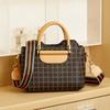 New Trendy Fashion High-end Texture Handbag Popular Simple Women's Bag Shoulder Bag Plaid Messenger Bag