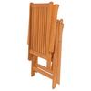 Garden Chairs 6 pcs with Beige Cushions Solid Teak Wood