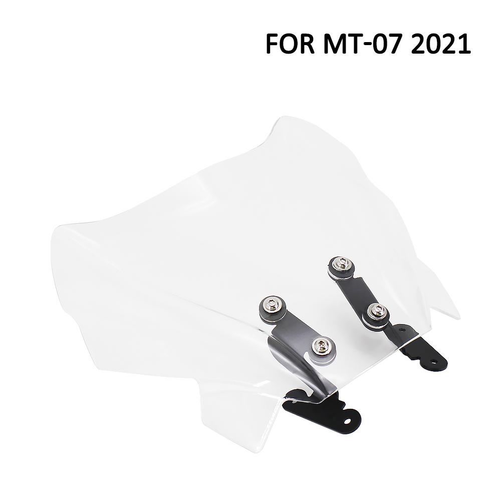 Для YAMAHA MT07 MT-07 MT 07 2021-2024 Мотоцикла Передний Спойлер Ветрового Стекла Ветровик Обтекатель Козырек Ветрозащитный Дефлектор