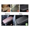 Black PU Leather Armrest Cover for BMW X3 Console
