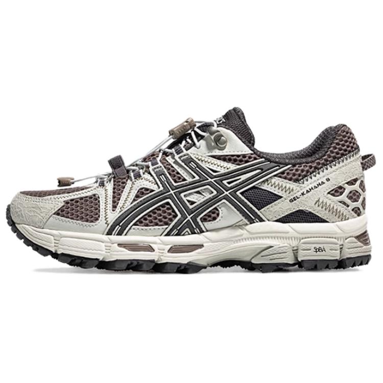 Asics Gel-Kahana 8 Fl Fashion Comfortable Low-Top Casual Trail City Commuting Running Shoes Women Sneaker Brown Black 1012B634-200