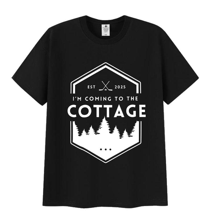 Heated Rivalry Cottage Print T Shirt Men Women Casual Fashion Short Sleeve Tshirts Tops Cotton High Quality Tshirt