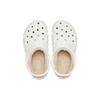 Crocs Клоги с круглым носком, легкие, бесшумные, унисекс, белые 210069-100