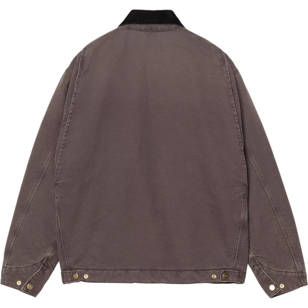Carhartt WIP FW25 OG Куртка Детройт Классическая Свободная Квадратная Этикетка Тройная Строчка Длинный Рукав Куртка Детройт Мужские куртки I035614-1YL-4O