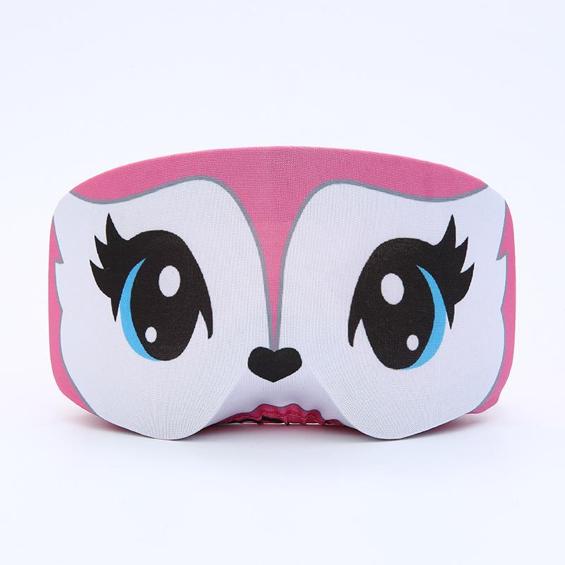 Ski and snowboard goggles protective case, portable storage, spherical snow goggles, anti-scratch lens cloth/Ski goggles cover