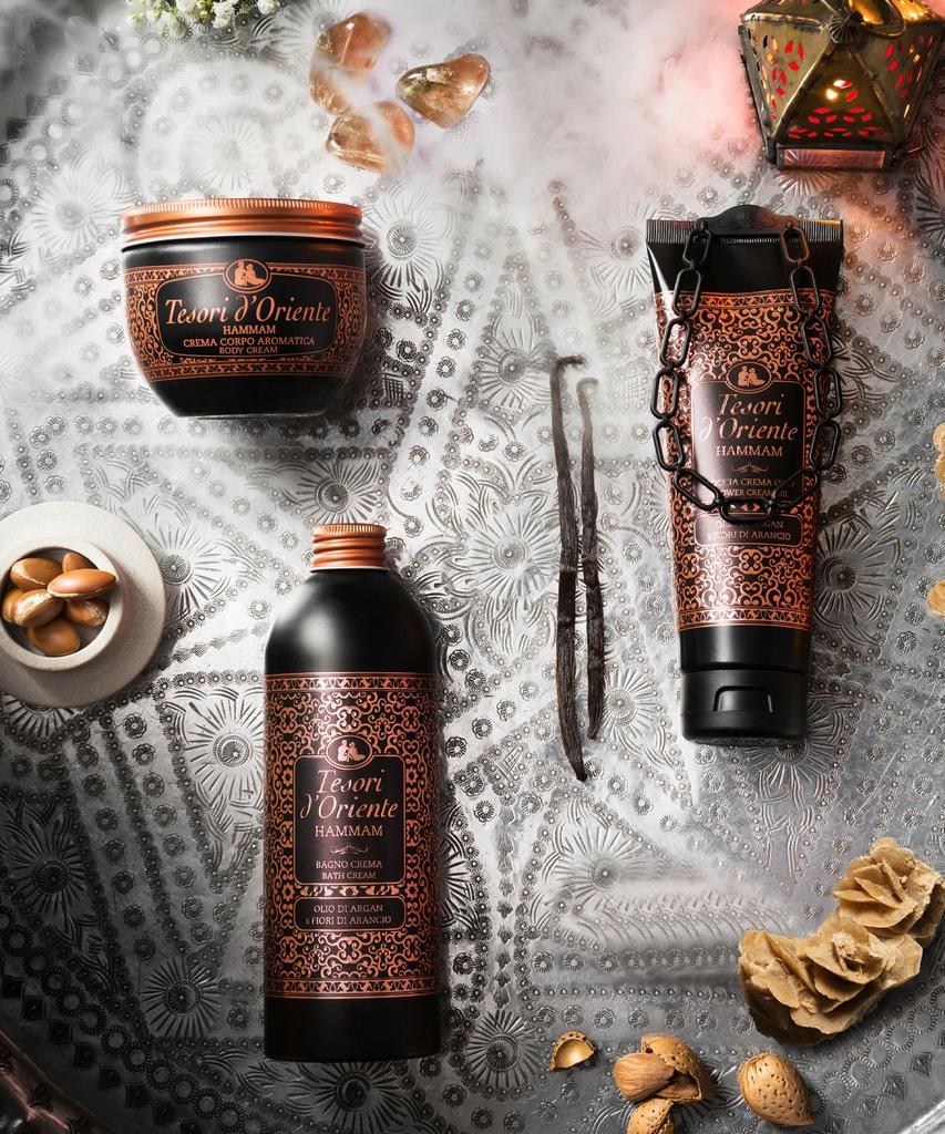Hammam Bath Cream Body Wash 500ml [Free Pump Included]