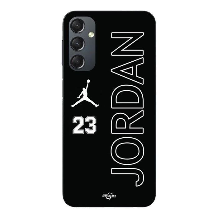 Coque Pour Samsung galaxy A24 Jordan 23 Logo Maniacase