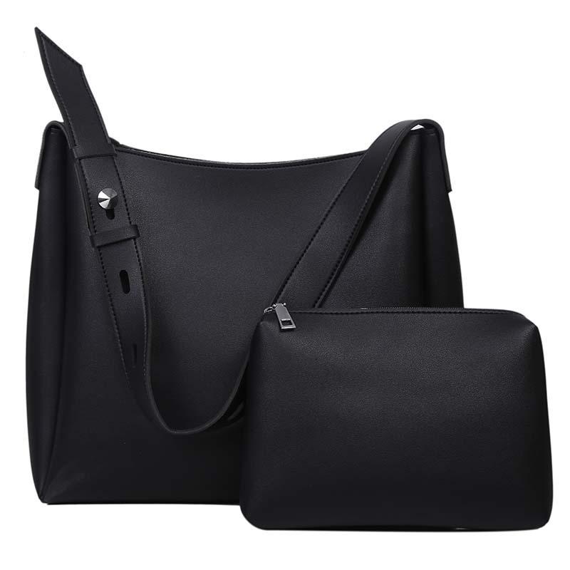 Big Bag Women's New Casual Women's Bag Mother and Child Tote Bag Large Capacity Simple Bucket Bag Women's Bag
