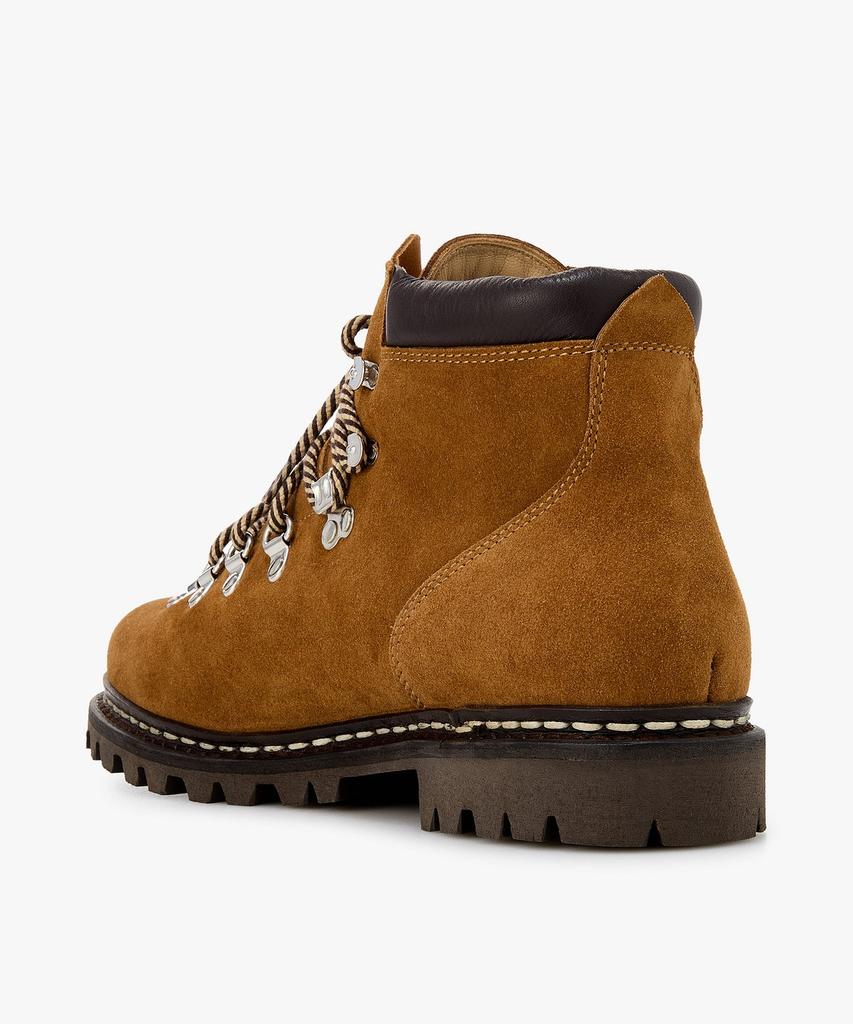 Мужские ботинки Avoriaz из замши [Paraboot] Цвет: Верблюжий 4715318304