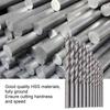 13PCS 1.5-6.5mm Jobber Length Drill Bits HSS Boring Bit Set HSS Drill Bit Set  For Metal Cutting