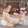 Baby Electric Crawling Doll Toy with Music Light USB Rechargeable Infant Toddler Boys Girls Interactive Walking Crawling Learning Doll Toy