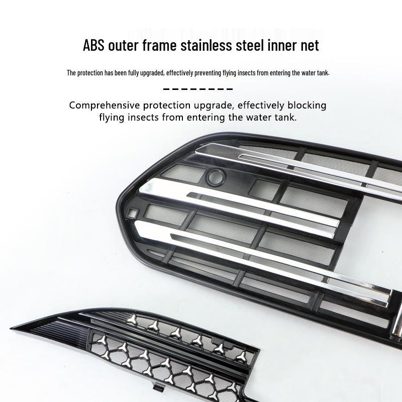 Mercedes-Benz E-Class Front Grille Insect Net and Protective Cover Clip-On Accessory