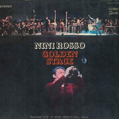 Виниловая пластинка NINI ROSSO THE TOKYO SYMPHONY ORCH Golden Stage SWG7180 GLOBE 1969 Япония Джаз Б/У