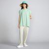 Mizuno Dry Aeroflow Active French Sleeve Iceberg B2MAB210 Women's T-Shirt, Breathable, Green,