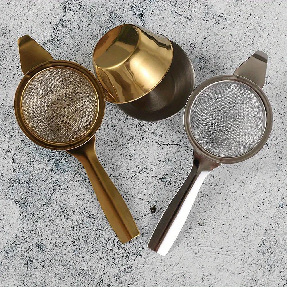 1 комплект, сетчатый заварочный чайник из нержавеющей стали, сито для металлической чашки, сетчатый фильтр с вкладышами и ручкой, кухонный инструмент, заварочный чайник