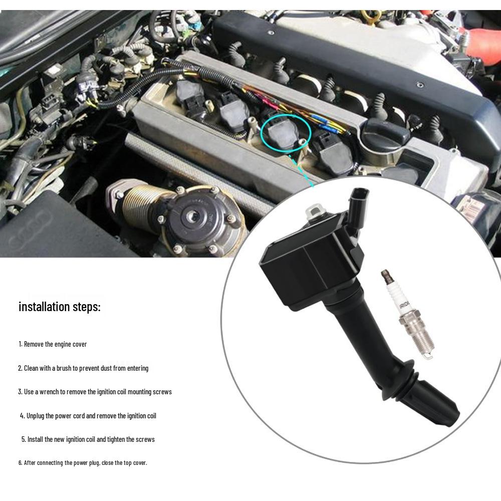 Комплект катушек зажигания и свечей зажигания UF802 для Chevrolet Cruze 1.4L 16-19 годов