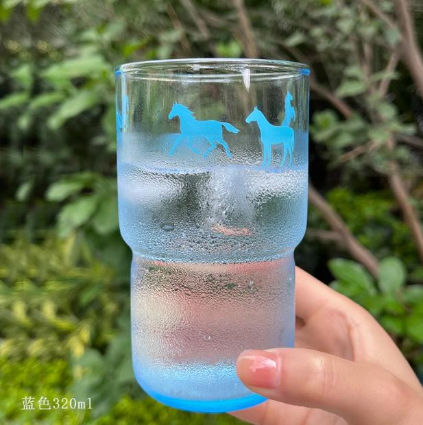 Free Bird Glass Cup Clear American Coffee Cup Cold Heat Resistant Home Creative Water Tea Cup Fish Cup
