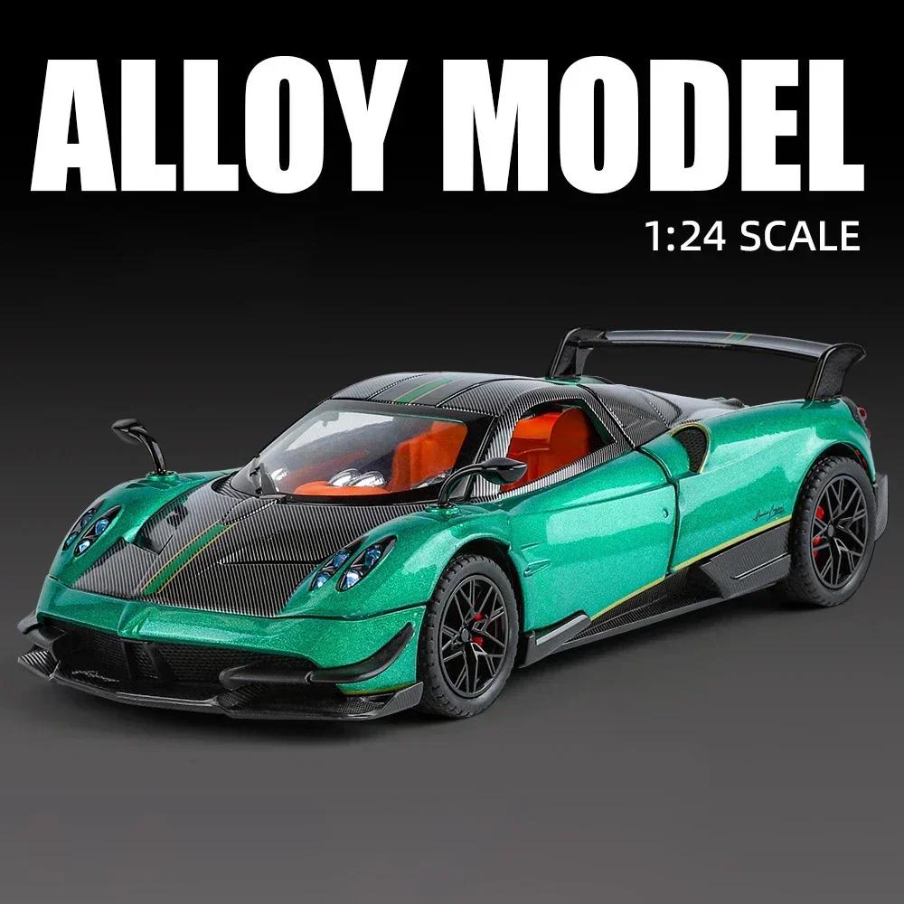 1:24 Pagani Huayra BC Alloy Sports Model Diecast Metal Racing Car Vehicles Model Advanced Car Model Collectibles