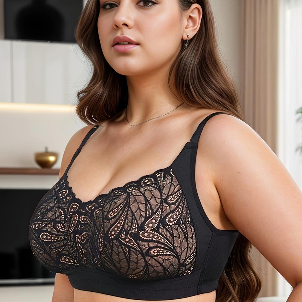 Thin Women's Push-up Seamless Breathable Breast-control Anti-sagging Non-wired Adjustable Bra