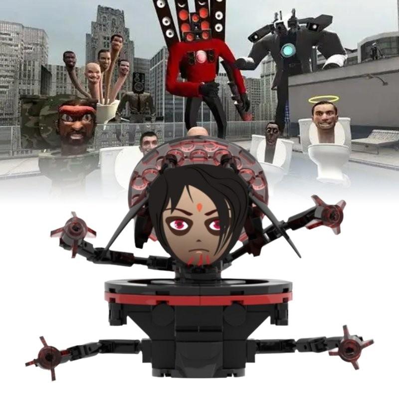 Туалет Сборка Скибиди Строительные блоки Детские игрушки-пазлы Украшение Настольный