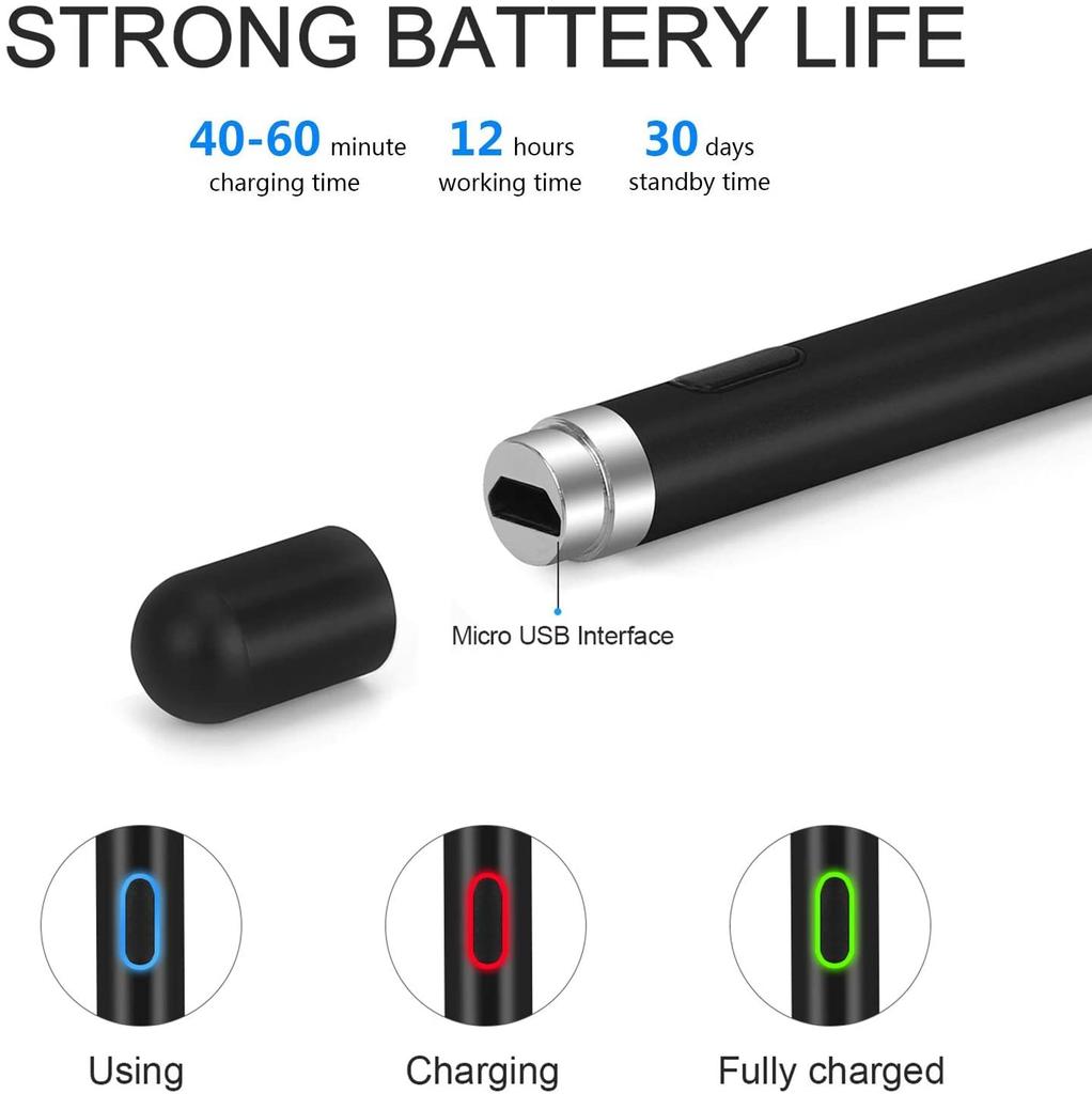 Touch Screen Device Active Tablet Universal Stylus Pens for Apple Pencil Ipad With Custom Logo