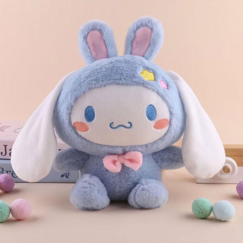 Новая 25 см плюшевая кукла Sanrio игрушки каваи Hello Kitty Kuromi Melody Cinnamoroll мягкая набивная плюшевая игрушка аниме игрушка подарок для детей