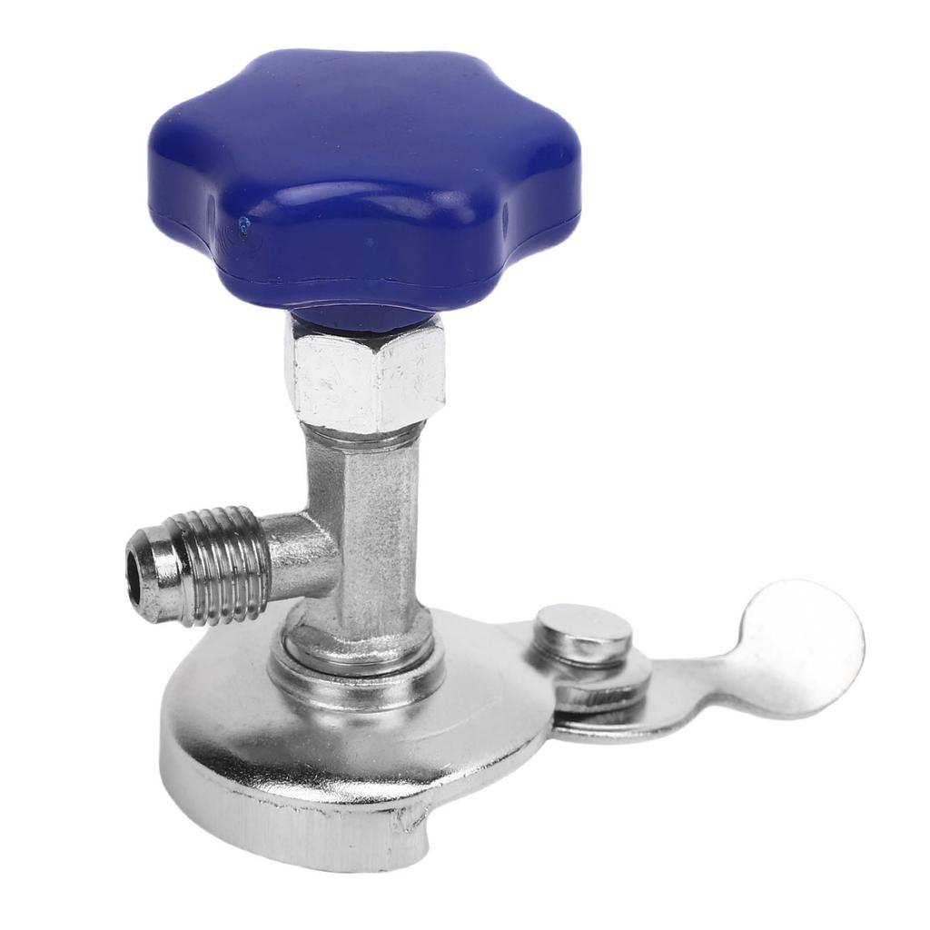 Пробойник для баллона R134A 1 4 SAE Диспенсер для хладагента Открывалка для бутылок Инструмент для клапана Подходит для хладагентов R12 R134A R22 R410 R502