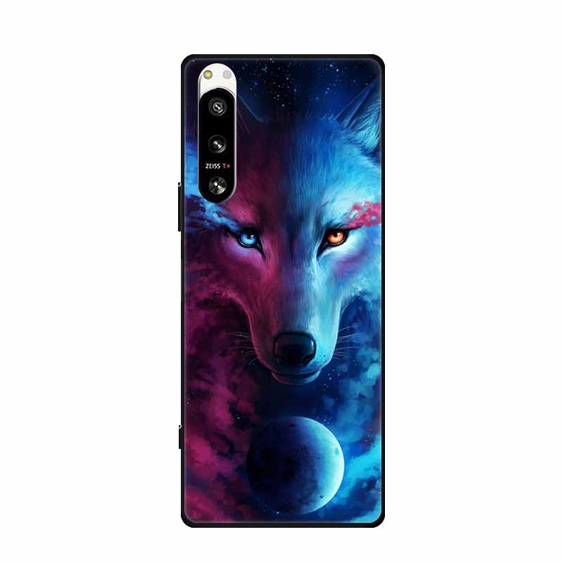 Крутой силиконовый чехол для Sony Xperia 5 IV Чехол с принтом Модный мягкий задний чехол для Sony Xperia 5IV Чехол-защита Печатные корпуса
