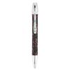 Penmode Leather Ballpoint Dragonfly Dragonfly Black x 135mm Long Pen, Long, Inden, Pattern, Red,