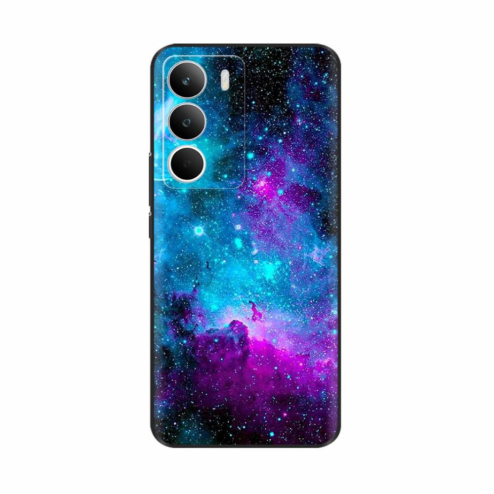 Чехол для Realme C71 Милые Цветы Расписная Крышка Мягкий Силиконовый Чехол для Телефона Для Realme C71 C 71 RealmeC71 4G Задняя Крышка Coque Capa