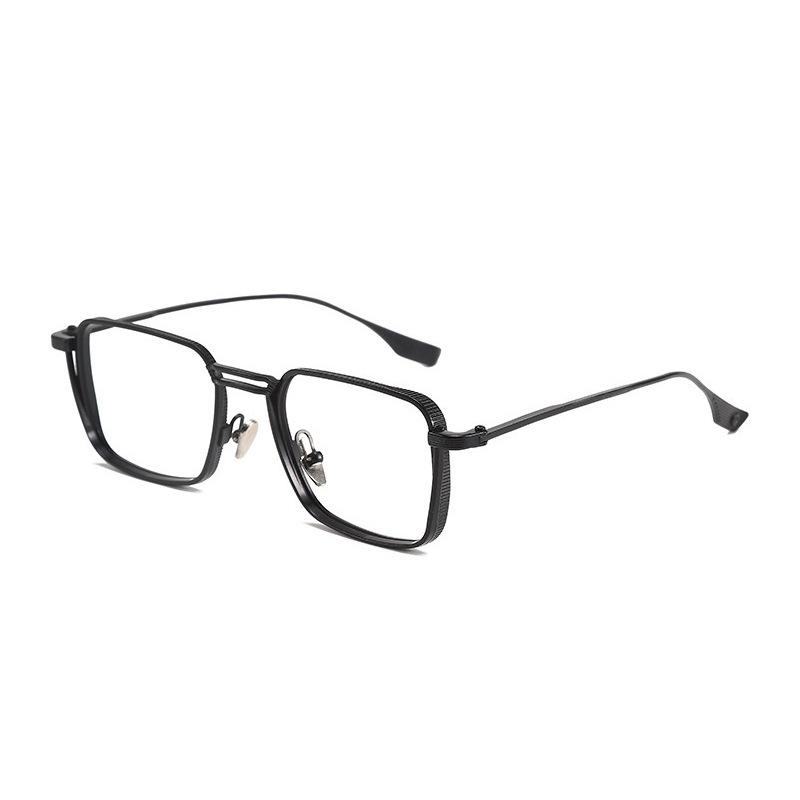 Металлическая оправа Оправа для очков для близорукости Анти-синий Плоское зеркало