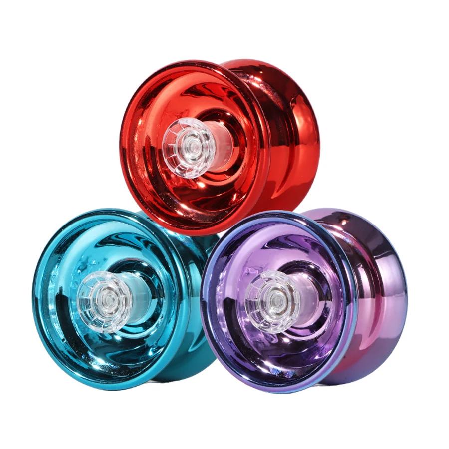 Children Beginners Professional Aluminum Metal Yoyo Ball Competitive Yoyoball for Adult Kids Yoyoyoball with Accessories