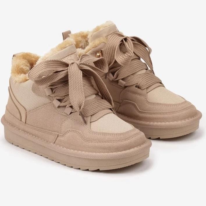 Snow Boots Sneakers Ankle Boots Women's Khaki Terea 41