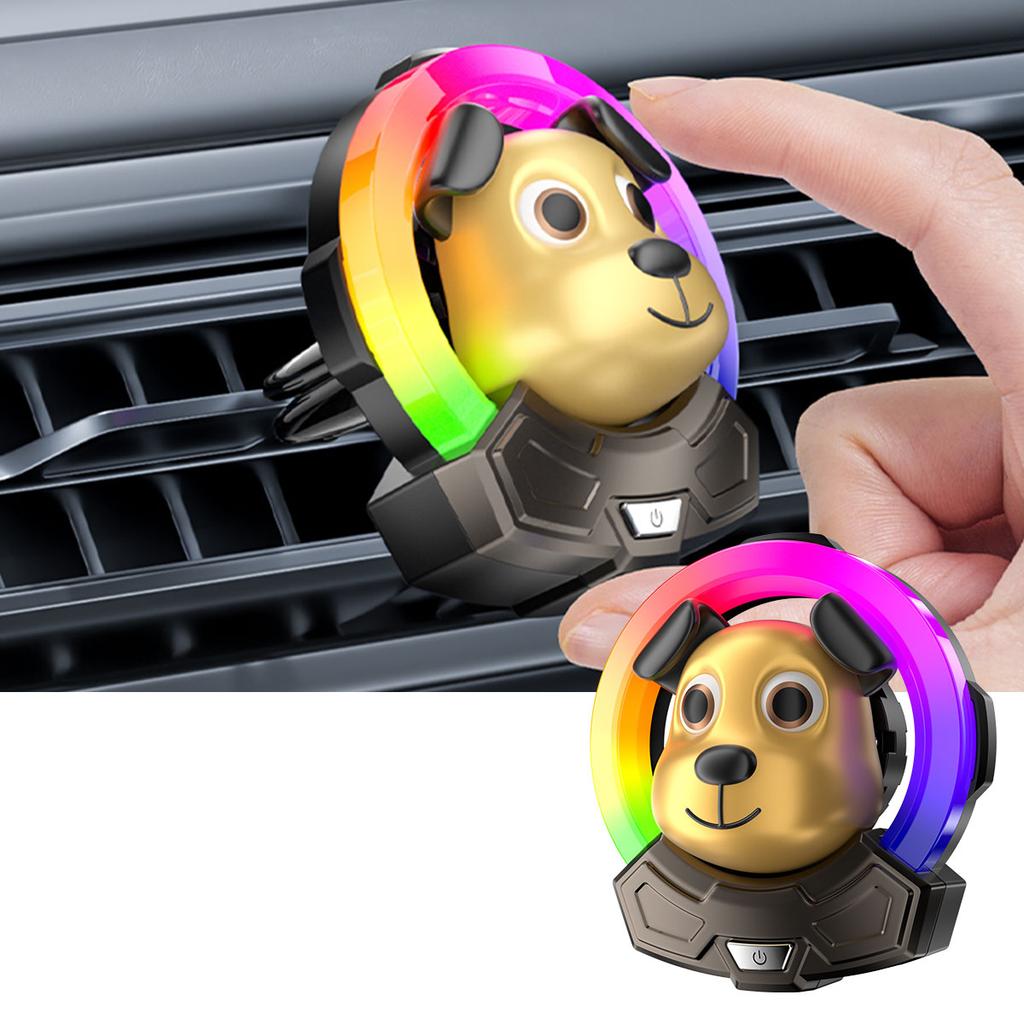 Мультяшная Собака Автомобильный Ароматизатор Воздуха Ароматерапия Твердый Аромат Вентиляционный Диффузор Аромата Аксессуары Украшения Освежители Воздуха для Салона Автомобиля