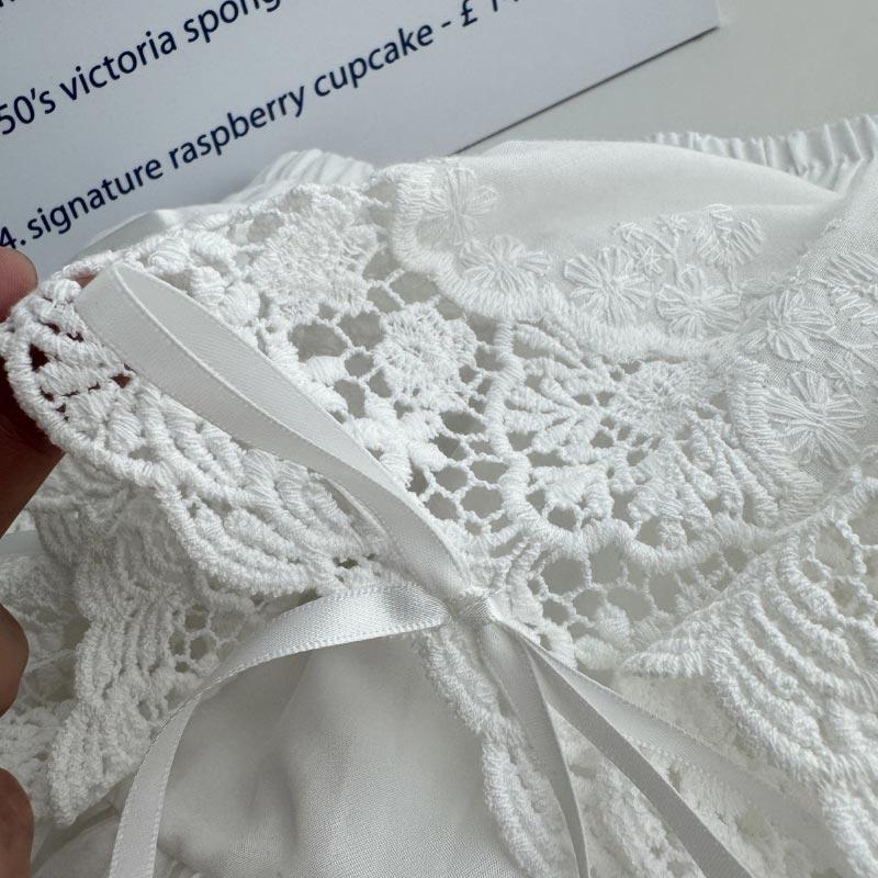 Белая кружевная юбка для женщин, весна-лето, милая мини-юбка трапециевидной формы с милым бантом и эластичной резинкой на талии, тонкая женская одежда в стиле Лолиты Y2K