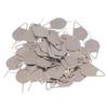 100Pcs Anti-Lost SIM  Card Removal Tool Portable Ejecting Removal Needle  for Cell Phone Smartphone