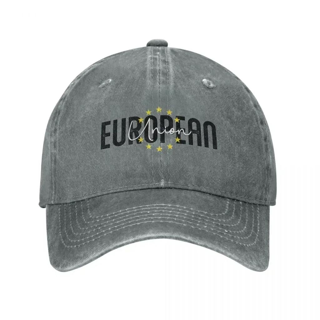Europapa Music Baseball Cap For Unisex Men Eurovisions Casual Trucker Hat Breathable Sun Visors Tennis Skate Snapback Cap