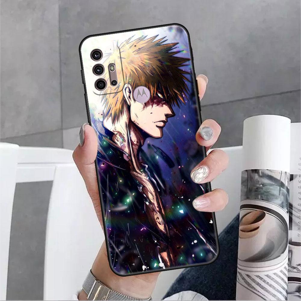 Чехол для Motorola G60 G30 G22 Edge 20 Lite G31 One Fusion G9 G8 G60s G51 G71 G52 G200 G50 Чехол из ТПУ для телефона Kurosaki Ichigo Bleach
