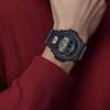 Casio Серия 6900 водонепроницаемость 200 метров Кварцевый полимерный ремешок одинаковый стиль для мужчин и женщин серый циферблат DW-6900TR-1JR