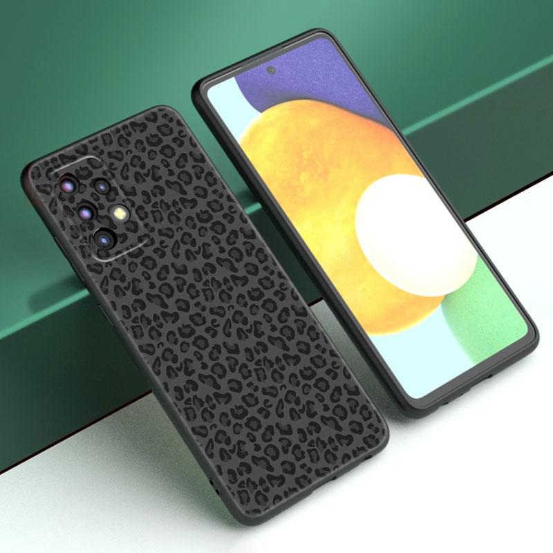 Чехол для телефона с леопардовым принтом для Samsung Galaxy A04 A21 A30 A50 A52 S A13 A14 A22 A23 A32 A53 A73 5G A11 A12 A31 A33 A51 A70 A71 A72